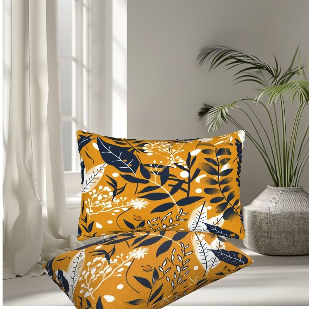 Amazon.co.jp: クッションカバー 40x80 cm 2枚セット 枕カバー